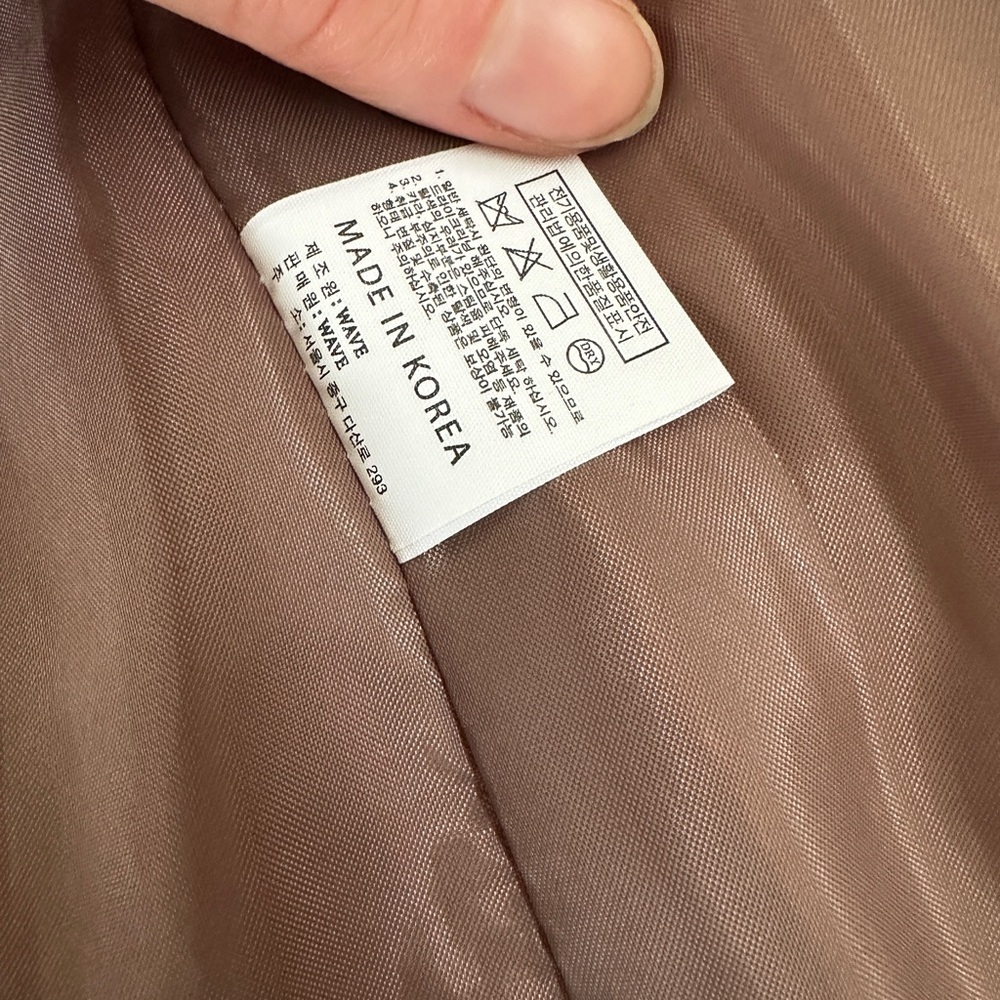 Source Unknown Double Breasted Cinched Blazer - image 9